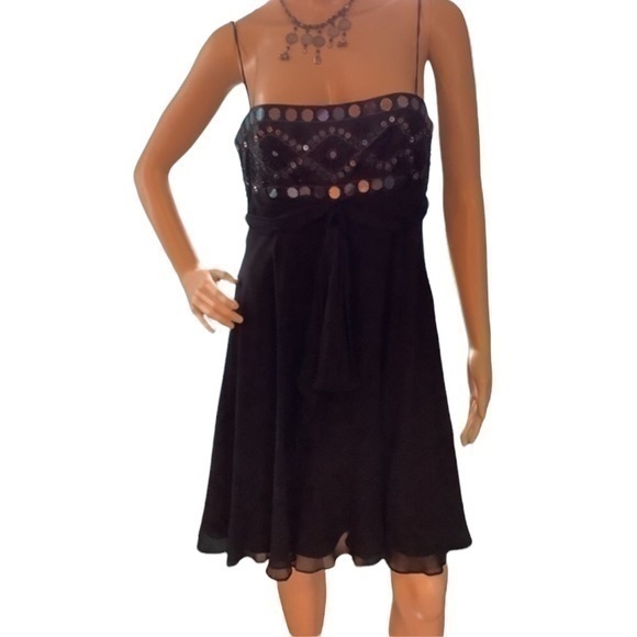 Silk party dress - Picture 1 of 8